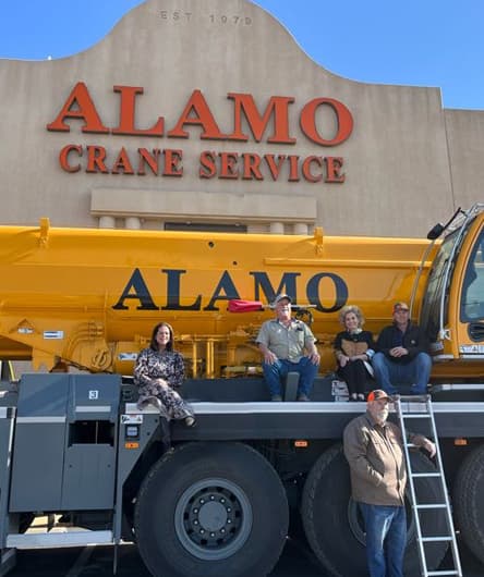 about alamo crane family owned business